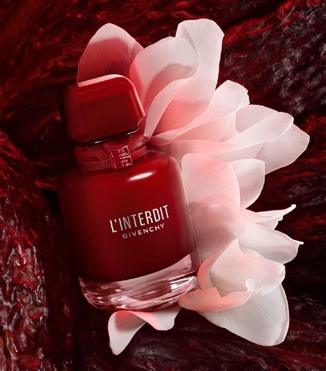 givenchy l'interdit rouge marionnaud|givenchy l'interdit rouge review.